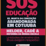 Cadê a reforma da Escola e a construção do ginásio de esportes de Cotijuba?