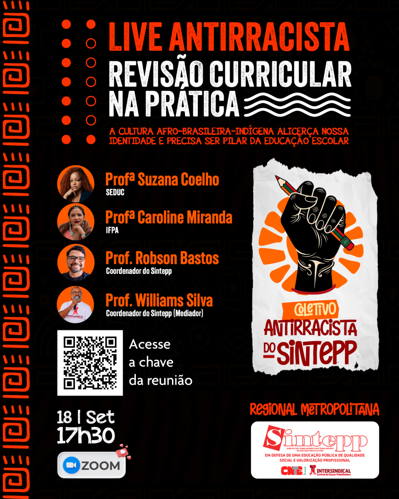 Live Antirracista: Revisão Curricular na prática