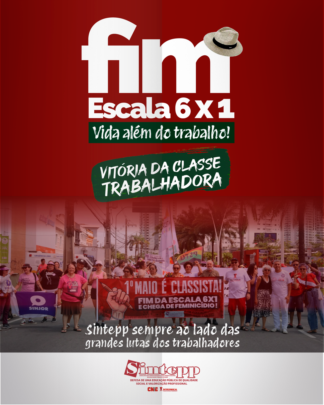 Fim da escala 6×1: vitória da Classe Trabalhadora